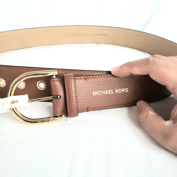 NWT authentic MK belt genuine leather - Picture 3 of 6
